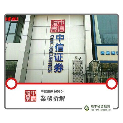 【中信證卷 (6030) — 業務分析】